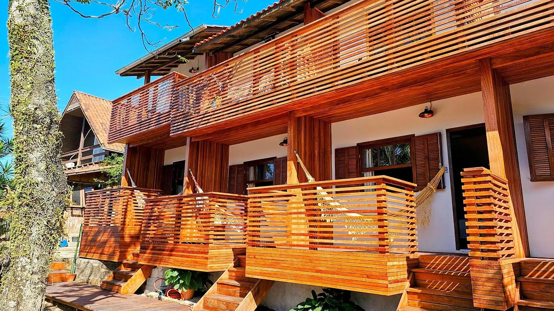 Vila No Rosa Hospedaria Praia do Rosa Brazílie